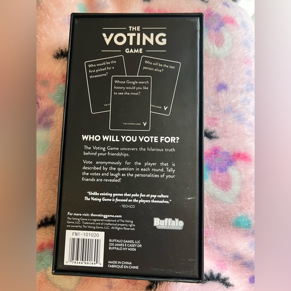 The Voting Game (Find Out Who Your Friends Are) Card Game - Picture 4 of 4